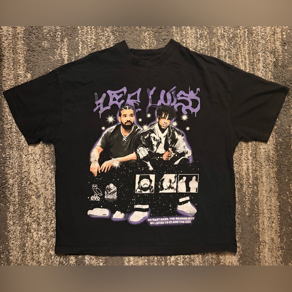 Sergio Calabasas Drake & 21 Savage Graphic T-Shirt